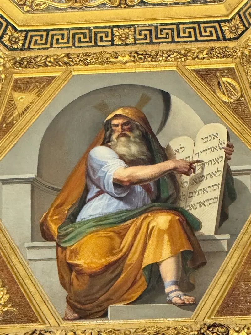 Jewish heritage tour Florence — Moses with the Hebrew Tablets